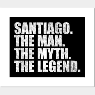 Santiago Legend Santiago Name Santiago given name Posters and Art